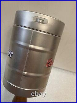COORS LIGHT 1/2 BARREL KEG PARTY BEER KEG WITH BONUS Draft beer tap handle. USA