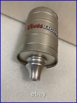 COORS LIGHT 1/2 BARREL KEG PARTY BEER KEG WITH BONUS Draft beer tap handle. USA