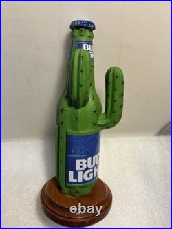 CUSTOMIZED BUD LIGHT DESERT CACTUS 2025 BEER BOTTLE Draft beer tap handle. USA