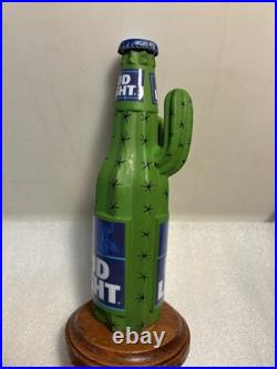 CUSTOMIZED BUD LIGHT DESERT CACTUS 2025 BEER BOTTLE Draft beer tap handle. USA