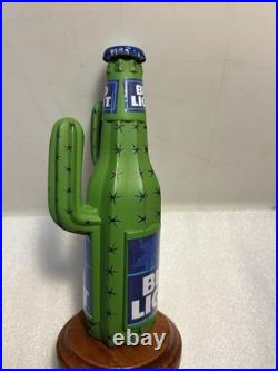 CUSTOMIZED BUD LIGHT DESERT CACTUS 2025 BEER BOTTLE Draft beer tap handle. USA
