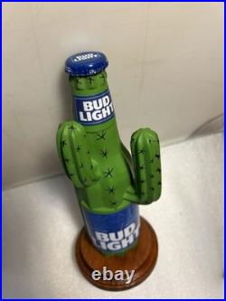 CUSTOMIZED BUD LIGHT DESERT CACTUS 2025 BEER BOTTLE Draft beer tap handle. USA