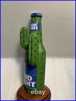 CUSTOMIZED BUD LIGHT DESERT CACTUS 2025 BEER BOTTLE Draft beer tap handle. USA