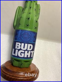 CUSTOMIZED BUD LIGHT DESERT CACTUS 2025 BEER BOTTLE Draft beer tap handle. USA