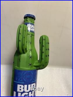 CUSTOMIZED BUD LIGHT DESERT CACTUS 2025 BEER BOTTLE Draft beer tap handle. USA