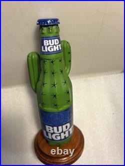 CUSTOMIZED BUD LIGHT DESERT CACTUS 2025 BEER BOTTLE Draft beer tap handle. USA