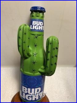 CUSTOMIZED BUD LIGHT DESERT CACTUS 2025 BEER BOTTLE Draft beer tap handle. USA