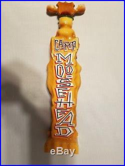 Camp Moosehead Scarce Vintage Totem Pole Beauty 11 Draft Beer Keg Tap Handle