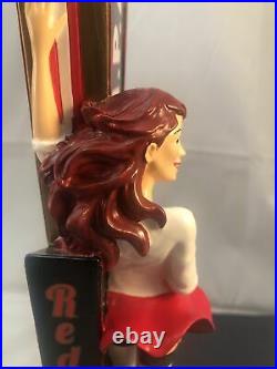 Central City Red Racer IPA Beer Tap Handle Rare Figural Girl Beer Tap Handle