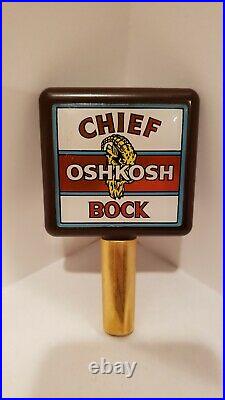 Chief Oshkosh Bock Tap Handle Brewery Wisconsin