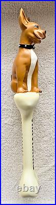 Chihuahua Cerveza Rico Lager Figural Beer Tap Handle Rare Chihuahua Puppy Dog
