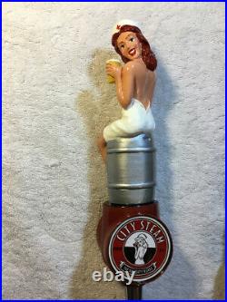 City Steam Naughty Nurse Beer Tap Handle Visit my ebay store