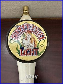 Clearwater Light Beer Porcelain Tap Handle