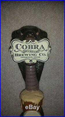 Cobra Brewing beer keg tap handle Brewery closed 2014 Obsolete tap handle