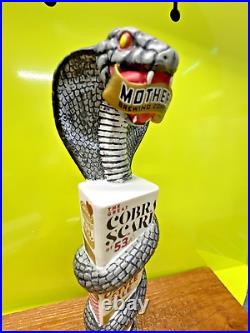 Cobra Scare BEER Tap Handle New in Box 12 Mothers Brewing MISSOURI Brewery