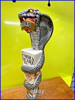 Cobra Scare BEER Tap Handle New in Box 12 Mothers Brewing MISSOURI Brewery