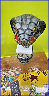 Cobra Scare BEER Tap Handle New in Box 12 Mothers Brewing MISSOURI Brewery