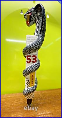 Cobra Scare BEER Tap Handle New in Box 12 Mothers Brewing MISSOURI Brewery