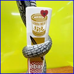 Cobra Scare BEER Tap Handle New in Box 12 Mothers Brewing MISSOURI Brewery