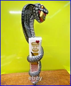 Cobra Scare BEER Tap Handle New in Box 12 Mothers Brewing MISSOURI Brewery