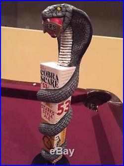 Cobra Scare Beer Tap Handle