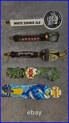 Collectable beer tap handles Guy Harvey, Dos X, Hershey's
