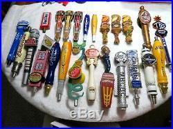 Collection Lot of 24 New & Pre-Owned Beer Tap Handles