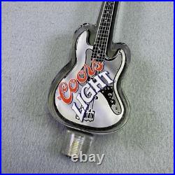 Coors Light Beer Guitar Tap Handle Vintage Rock & Roll Bar Man Cave Decor