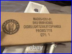 Coors Light Stanley Cup Playoffs Beer Tap Handle NHL Hockey Lord Stanley 12 NIB