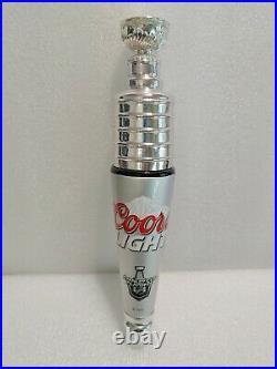 Coors Light Stanley Cup Playoffs Hockey NIB 12 Draft Beer Tap Handle Mancave