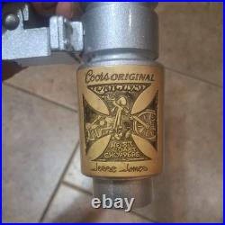 Coors Original Jesse James West Coast Choppers Beer Tap Handle