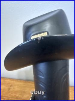 Coors Original Tap Handle Cowboy Hat Belt Buckle Black Rare 11 Nice Man Cave