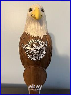 Currahee Brewing Company American Bald Eagle Animal Figural USA Beer Tap Handle