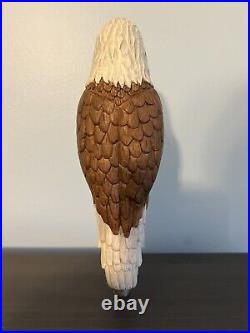 Currahee Brewing Company American Bald Eagle Animal Figural USA Beer Tap Handle