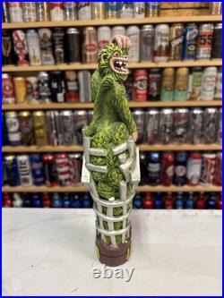 Custom Brewcrafters Ipa Caged Alpha Monkey Beer Tap Handle Ny Craft Beer