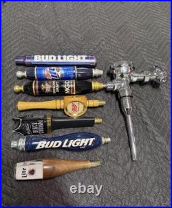 Custom Keg Urinal with Top Manual Flush & Beer Tap Handle