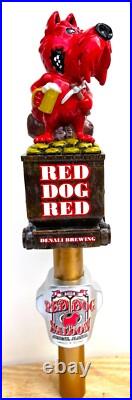 DENALI BREWING RED DOG SALOON Beer Tap handle. ALASKA