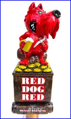 DENALI BREWING RED DOG SALOON Beer Tap handle. ALASKA