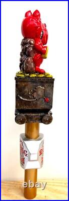 DENALI BREWING RED DOG SALOON Beer Tap handle. ALASKA