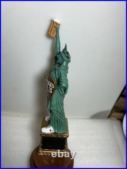 DEPARTED SOLES BREWING STATUE OF LIBERTY draft beer tap handle. NEW JERSEY