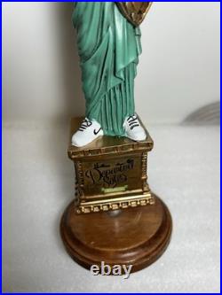 DEPARTED SOLES BREWING STATUE OF LIBERTY draft beer tap handle. NEW JERSEY