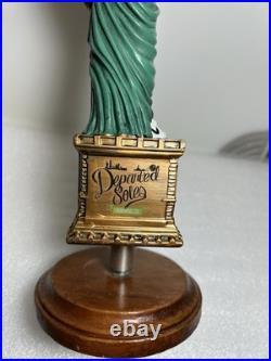 DEPARTED SOLES BREWING STATUE OF LIBERTY draft beer tap handle. NEW JERSEY DEPARTED SOLES BREWING STATUE OF LIBERTY draft beer tap handle. NEW JERSEY