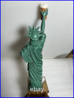 DEPARTED SOLES BREWING STATUE OF LIBERTY draft beer tap handle. NEW JERSEY