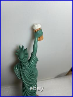DEPARTED SOLES BREWING STATUE OF LIBERTY draft beer tap handle. NEW JERSEY DEPARTED SOLES BREWING STATUE OF LIBERTY draft beer tap handle. NEW JERSEY
