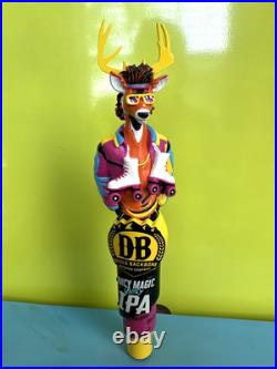 DEVILS BACKBONE BUCK TRADITION JUICY MAGIC IPA 11 BEER Tap Handle VIRGINIA Brew DEVILS BACKBONE BUCK TRADITION JUICY MAGIC IPA 11 BEER Tap Handle VIRGINIA Brew