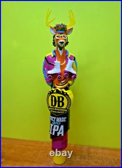 DEVILS BACKBONE BUCK TRADITION JUICY MAGIC IPA 11 BEER Tap Handle VIRGINIA Brew