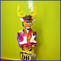 DEVILS BACKBONE BUCK TRADITION JUICY MAGIC IPA 11 BEER Tap Handle VIRGINIA Brew