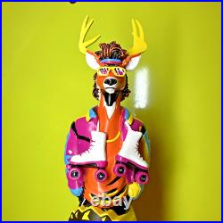 DEVILS BACKBONE BUCK TRADITION JUICY MAGIC IPA 11 BEER Tap Handle VIRGINIA Brew