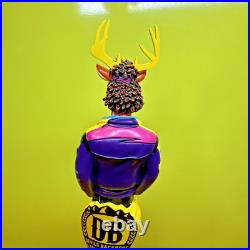 DEVILS BACKBONE BUCK TRADITION JUICY MAGIC IPA 11 BEER Tap Handle VIRGINIA Brew