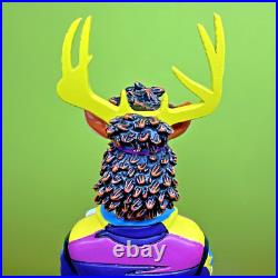 DEVILS BACKBONE BUCK TRADITION JUICY MAGIC IPA 11 BEER Tap Handle VIRGINIA Brew